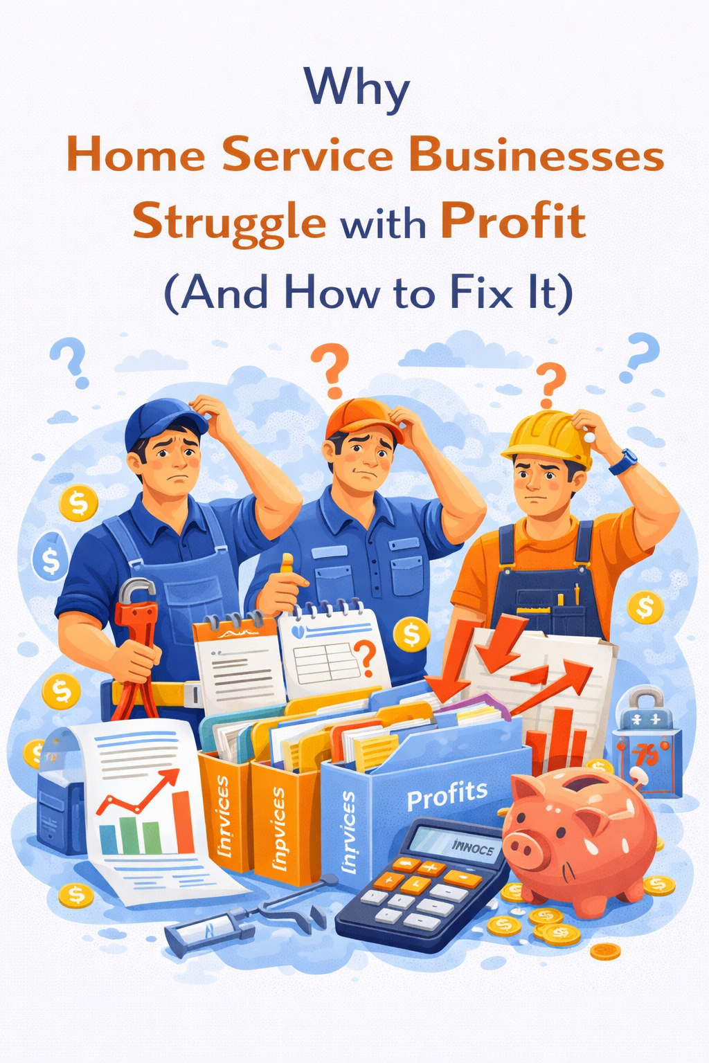 Home service business profitability problems Dallas Fort Worth including bookkeeping mistakes, cash flow issues, and expense management challenges